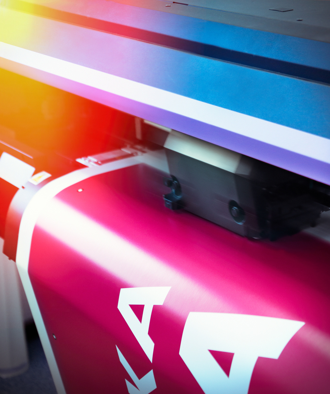 Large size printer printing